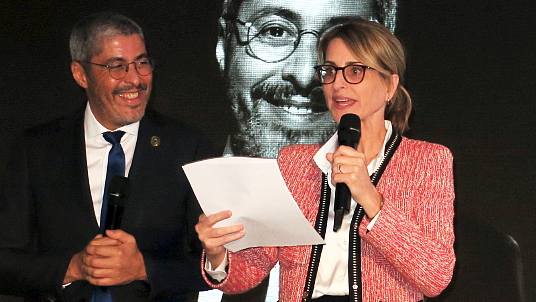 Adel El Fakir, Directeur Général de l’Office National Marocain du Tourisme, et Annick Guérard, Présidente et cheffe de la direction de Transat.