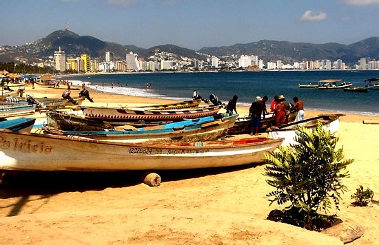 La baie d'Acapulco