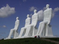 Les géants d'Ejsberg,au danemark