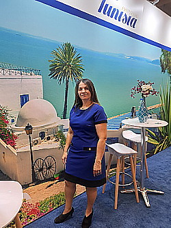 Farida Henni de l'Office National du Tourisme Tunisien à Montréal