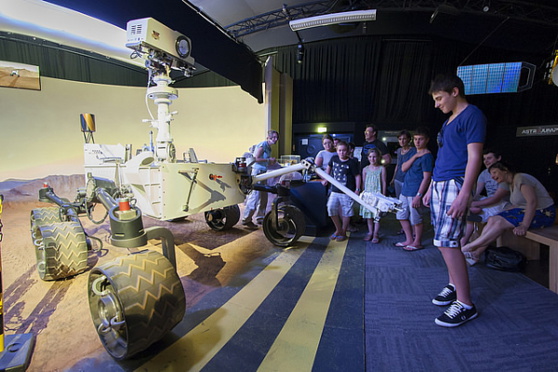 À la Cité de l'Espace (crédit photo: Cité de l'Espace). À la Cité de l'Espace (crédit photo: Cité de l'Espace).