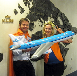 Floris Sjer, Responsable de marché Ouest et Femke Kroese, Directrice commerciale. AIR FRANCE KLM Canada. Floris Sjer, Responsable de marché Ouest et Femke Kroese, Directrice commerciale. AIR FRANCE KLM Canada.