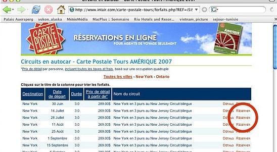 Carte Postale Tours : davantage de produits en ligne pour les agents de voyages