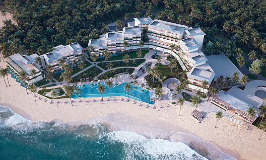 Un complexe hôtelier tout-inclus pour Margaritaville et Karisma à Roatan en 2025