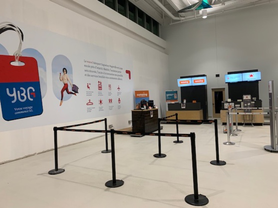 Sunwing dévoile la nouvelle aérogare de l'aéroport Saguenay-Bagotville (YBG) 