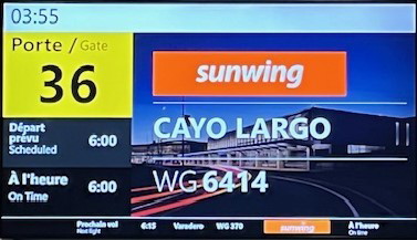 Sunwing inaugure son premier vol de la saison entre Québec et Cayo Largo