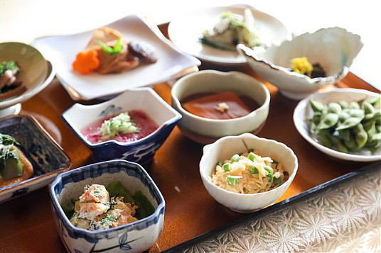 Déjeuner à Yamagata, photo avec l’aimable autorisation du JNTO
