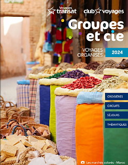 Groupes et cie, le modèle de voyages accompagnés unique et exclusif à Transat Distribution Canada, lance sa nouvelle brochure!