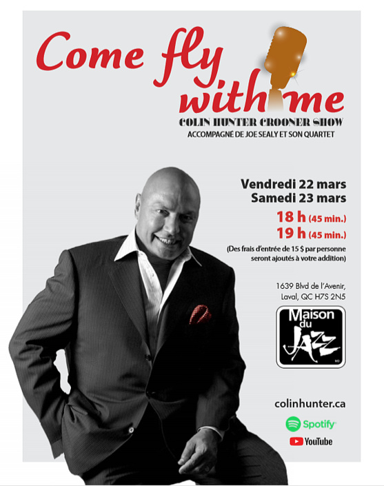 Colin Hunter en spectacle à Laval Colin Hunter en spectacle à Laval
