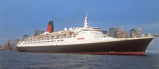 Le Queen Elizabeth 2 est parti pour son dernier voyage