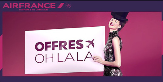 Air France lance ses ' offres oh lala ! ' Air France lance ses ' offres oh lala ! '