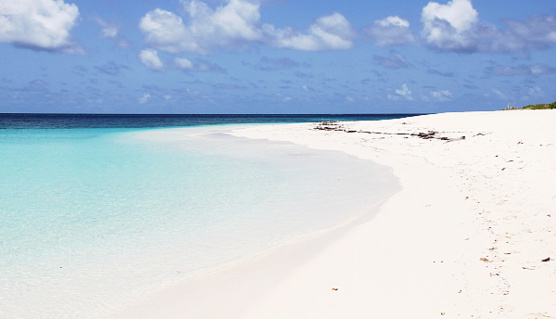 La plage de Schoal Bay east