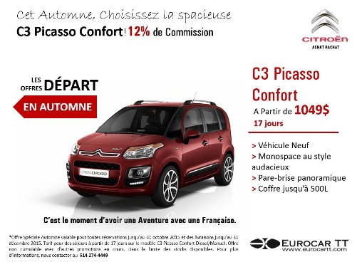 Citroën offre des prix irrésistibles sur ses modèles avant-gardistes!