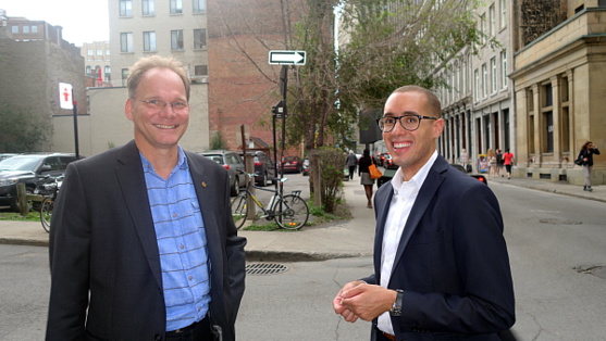 Sylvain Lacoste, représentant et Antoine Omère,Chargé de Promotion et Marketing du CMT accueillaient les invités. Sylvain Lacoste, représentant et Antoine Omère,Chargé de Promotion et Marketing du CMT accueillaient les invités.