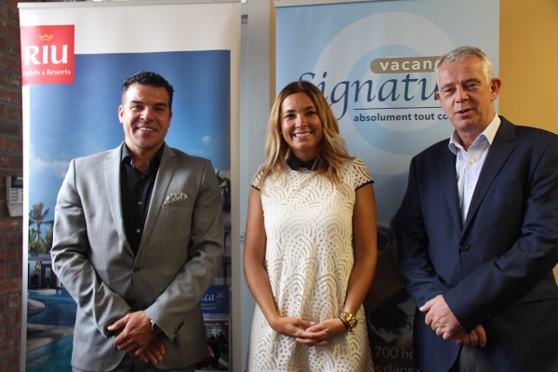 Oliver Kluth, Sandra Mallette et Eric Rodriguez