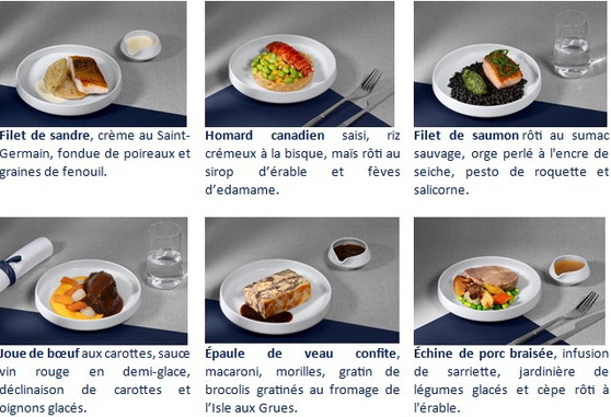 Air France présente les nouveaux plats de son chef Signature Canadien Air France présente les nouveaux plats de son chef Signature Canadien