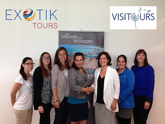 Exotik Tours et Visitours ensemble pour la promotion du Bajondillo de Torremolinos Exotik Tours et Visitours ensemble pour la promotion du Bajondillo de Torremolinos