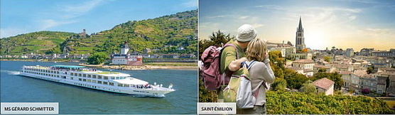 En 2025, CroisiEurope propose deux croisières randonnées : La vallée du Rhin et la Gironde En 2025, CroisiEurope propose deux croisières randonnées : La vallée du Rhin et la Gironde