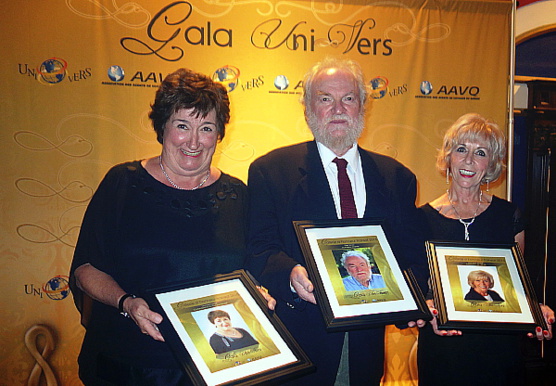 Lina DeCesare, Paul Simier et Monique Audet Lina DeCesare, Paul Simier et Monique Audet