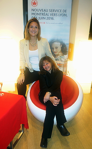 Alexie Deschênes et Elizabeth Ohayon, cheffes commerciales régionales d'Air Canada Alexie Deschênes et Elizabeth Ohayon, cheffes commerciales régionales d'Air Canada