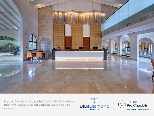 Blue Diamond Resorts innove avec le pré-enregistrement en ligne Blue Diamond Resorts innove avec le pré-enregistrement en ligne