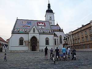 L'église St Marc à Zagreb