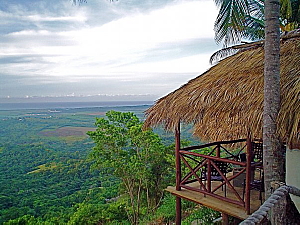 Vue de la Tubagua Plantation Eco Village