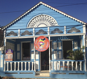 Une maison typique de Puerto Plata