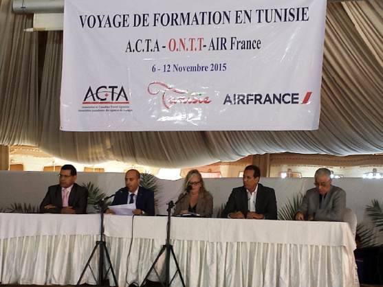 ACTA en collaboration avec l'Office National du Tourisme tunisien et Air France se sont rendus en Tunisie du 6 au 12 novembre 2015. (Arrêt sur image ) ACTA en collaboration avec l'Office National du Tourisme tunisien et Air France se sont rendus en Tunisie du 6 au 12 novembre 2015. (Arrêt sur image )