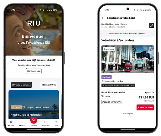 RIU présente son site Internet entièrement repensé et son application mobile innovante RIU présente son site Internet entièrement repensé et son application mobile innovante