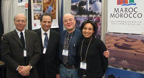 Le salon Addison était de passage hier à Montréal Le salon Addison était de passage hier à Montréal