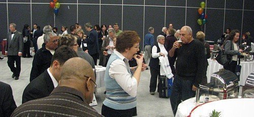 Le salon Addison était de passage hier à Montréal Le salon Addison était de passage hier à Montréal