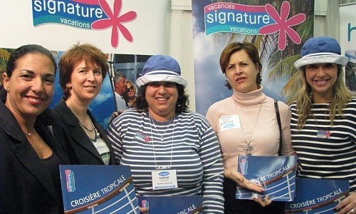 Le salon Addison était de passage hier à Montréal Le salon Addison était de passage hier à Montréal