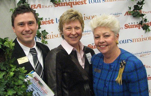 Le salon Addison était de passage hier à Montréal Le salon Addison était de passage hier à Montréal