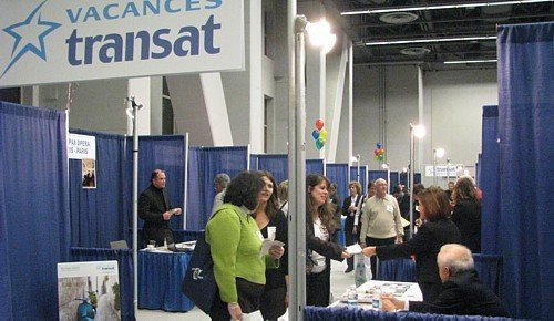 Le salon Addison était de passage hier à Montréal Le salon Addison était de passage hier à Montréal