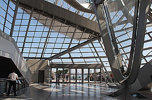 L'entrée du Musée des Confluences