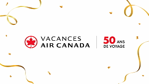 Vacances Air Canada célèbre son 50e anniversaire et offre des rabais sur plus de 50 000 forfaits dans le monde entier Vacances Air Canada célèbre son 50e anniversaire et offre des rabais sur plus de 50 000 forfaits dans le monde entier
