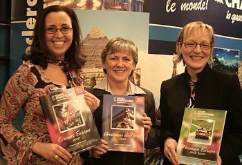 Khalida Terrada, Johanne Dubé et Isabelle Blanche Pinpin de Tours Chanteclerc