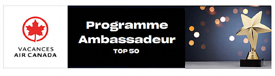 Vacances Air Canada dévoile le Programme des 50 meilleurs ambassadeurs et ambassadrices ainsi que les nouveaux prix décernés aux agences dans le cadre des célébrations de son 50e anniversaire Vacances Air Canada dévoile le Programme des 50 meilleurs ambassadeurs et ambassadrices ainsi que les nouveaux prix décernés aux agences dans le cadre des célébrations de son 50e anniversaire