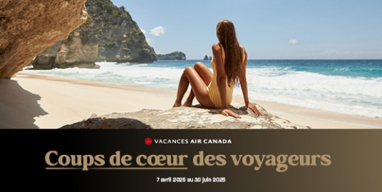 Vacances Air Canada célèbre son 50e anniversaire avec deux concours passionnants Vacances Air Canada célèbre son 50e anniversaire avec deux concours passionnants