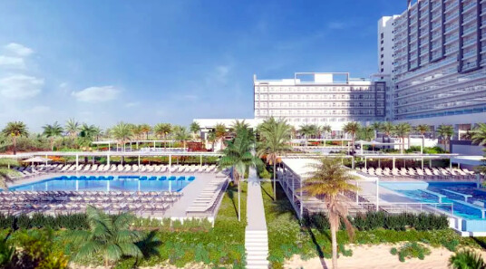 Les clients de Vacances Sunwing peuvent maintenant réserver leur escapade hivernale au Riu Ventura, un tout nouvel hôtel à Cancún, dont l’ouverture est prévue pour le 6 décembre 2025. Les clients de Vacances Sunwing peuvent maintenant réserver leur escapade hivernale au Riu Ventura, un tout nouvel hôtel à Cancún, dont l’ouverture est prévue pour le 6 décembre 2025.