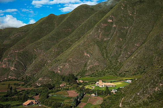Vue sur la vallée (Photo Inkaterra hacienda)
