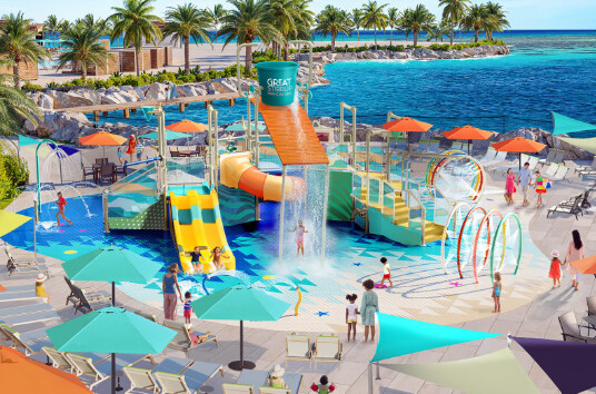 Norwegian Cruise Line annonce l’ouverture en 2026 d’un nouveau parc aquatique et d’autres expériences inédites à Great Stirrup Cay