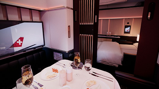 SWISS lance la « SWISS First Grand Suite » SWISS lance la « SWISS First Grand Suite »
