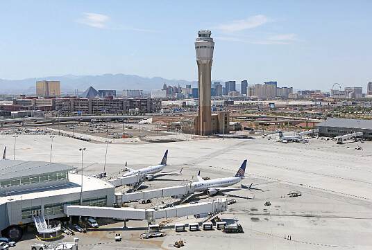 Une nouvelle baisse du nombre de passagers pour l’aéroport de Las Vegas Une nouvelle baisse du nombre de passagers pour l’aéroport de Las Vegas