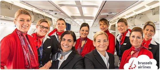 Brussels Airlines célèbre la Journée de la femme avec un équipage féminin vers New York Brussels Airlines célèbre la Journée de la femme avec un équipage féminin vers New York