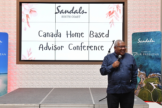 Retour sur la deuxième conférence canadienne des conseillers en voyages à domicile de Sandals and Beaches Resorts Retour sur la deuxième conférence canadienne des conseillers en voyages à domicile de Sandals and Beaches Resorts