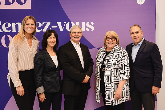 Denis Bergeron et Johanne Mondor (25 ans) Denis Bergeron et Johanne Mondor (25 ans)