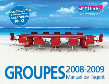 Signature lance sa brochure de groupes 2008-2009 !