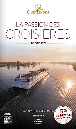 CroisiEurope présente sa nouvelle brochure 2026 pour le Canada et renouvelle son offre sur les fleuves , canaux et mers CroisiEurope présente sa nouvelle brochure 2026 pour le Canada et renouvelle son offre sur les fleuves , canaux et mers